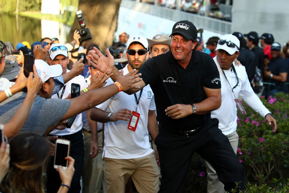 Drama da Mickelson endelig stoppet seierstørken