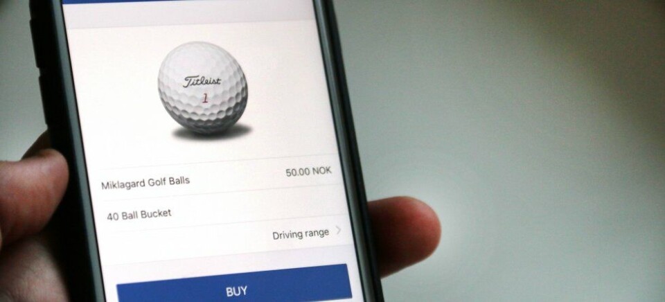 Mobilbetaling på vei til flere golfklubber