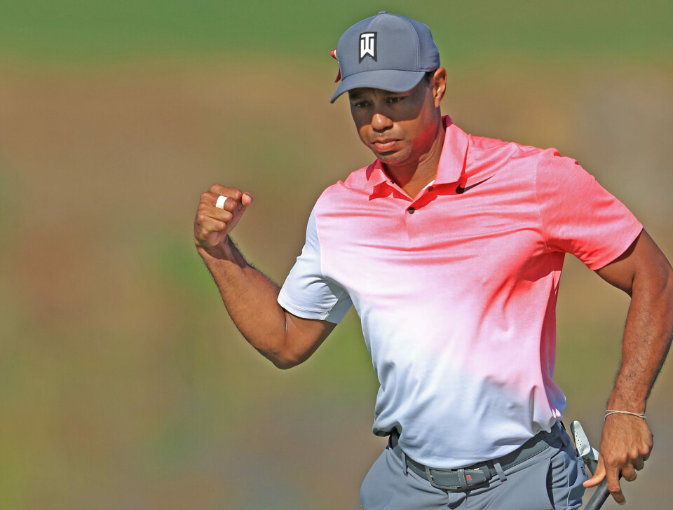 Nå begynner det å ligne et comeback, Tiger!