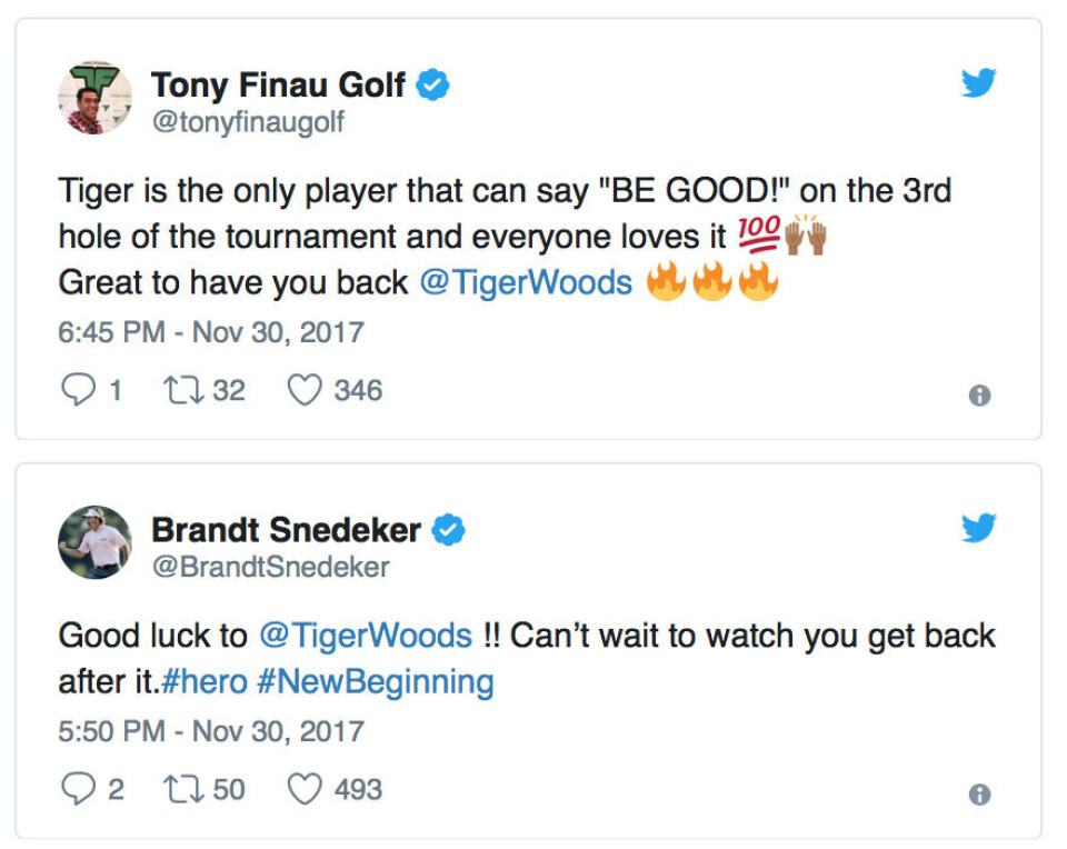 Tiger imponerte i comebacket: – Jeg synes jeg gjorde det veldig bra!