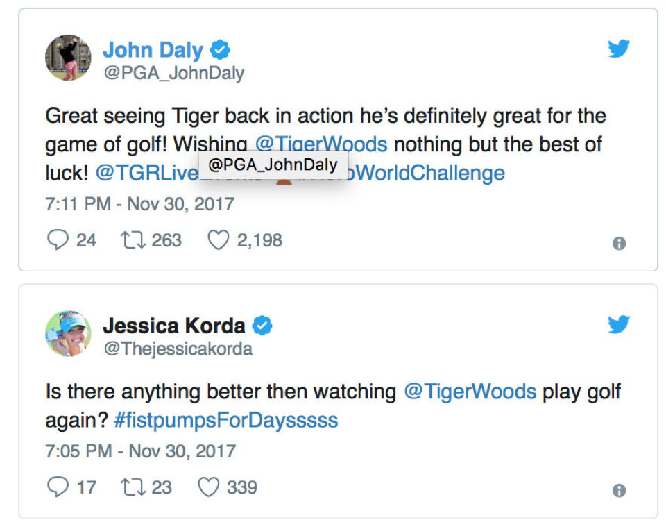 Tiger imponerte i comebacket: – Jeg synes jeg gjorde det veldig bra!