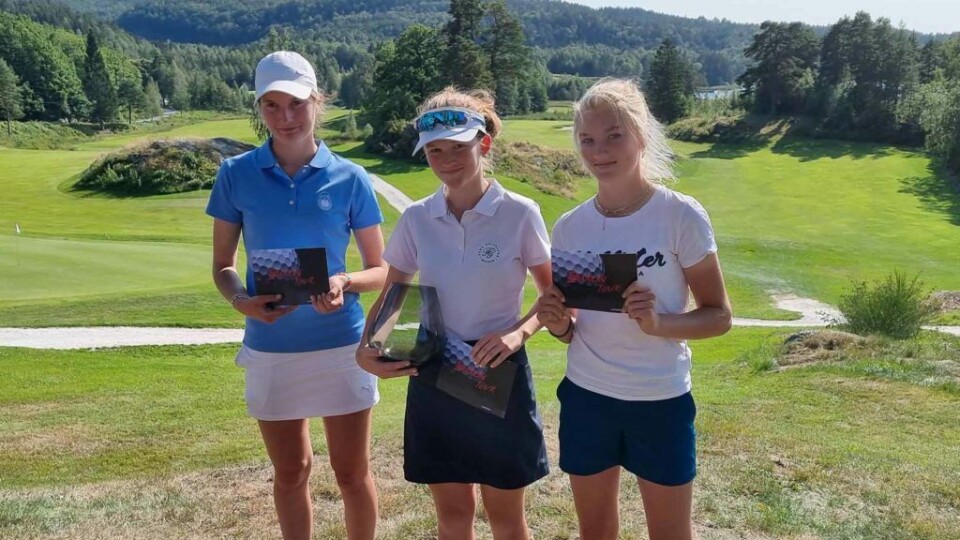Tønnessen og Bøkeid vant Srixon Tour på Bjaavann