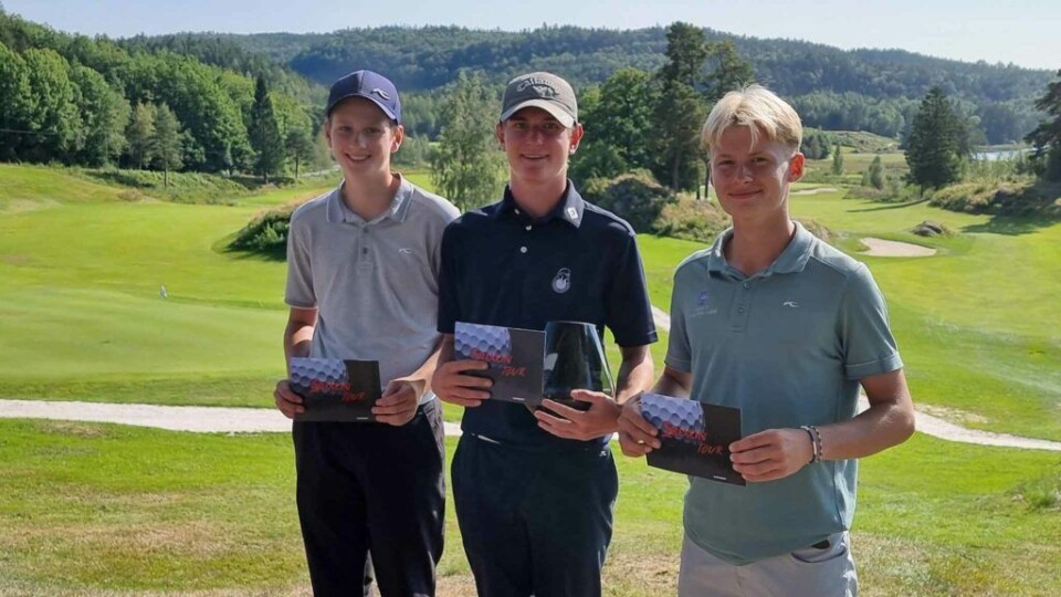 Tønnessen og Bøkeid vant Srixon Tour på Bjaavann