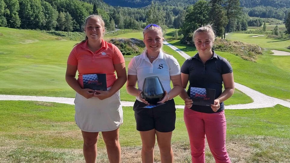 Tønnessen og Bøkeid vant Srixon Tour på Bjaavann