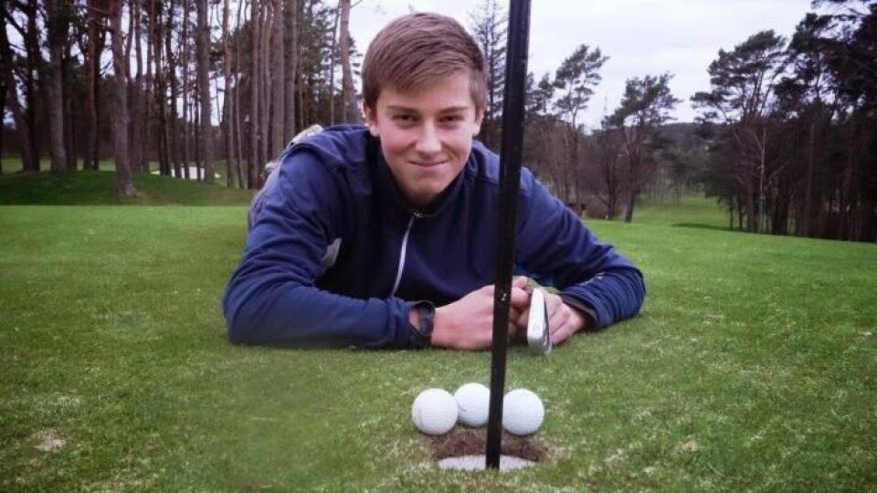Han gjorde tre (!) hole-in-ones på ti uker