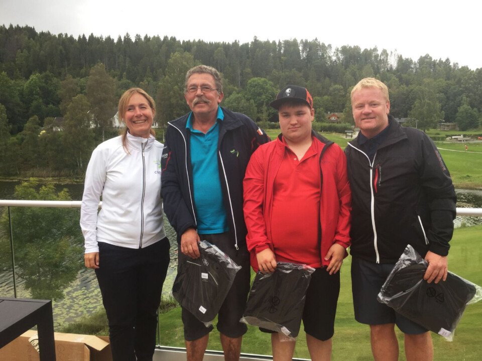 Kåret årets Golf Grønn Glede-vinnere på Asker