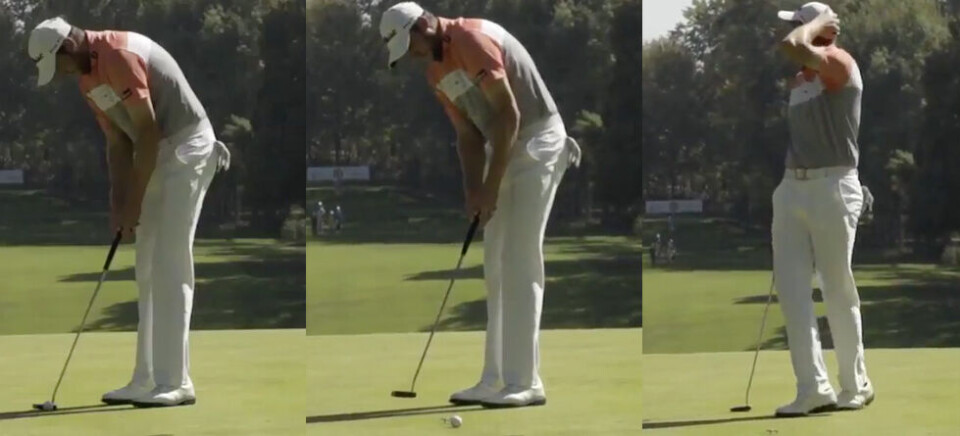 Løv blåste på ball – misset putten (og kanskje PGA Tour-kortet)