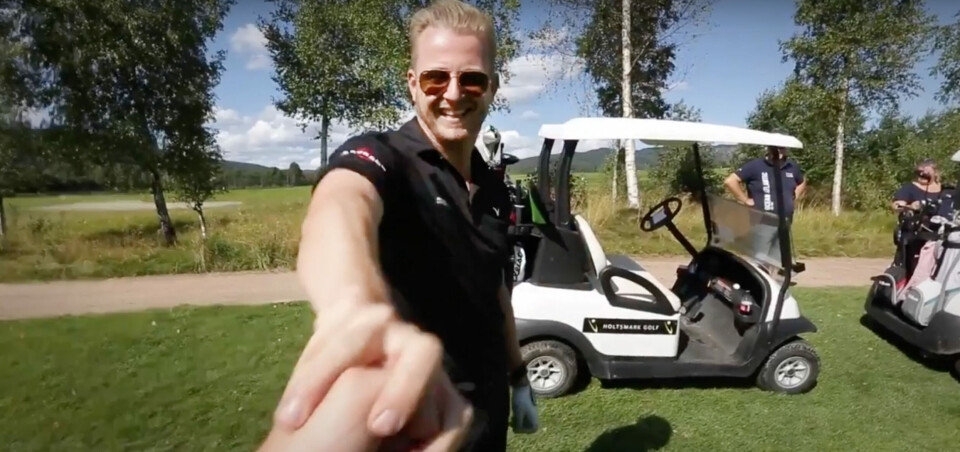 – Vi gjør dette for å vise at golf ikke er så alvorlig som mange tror