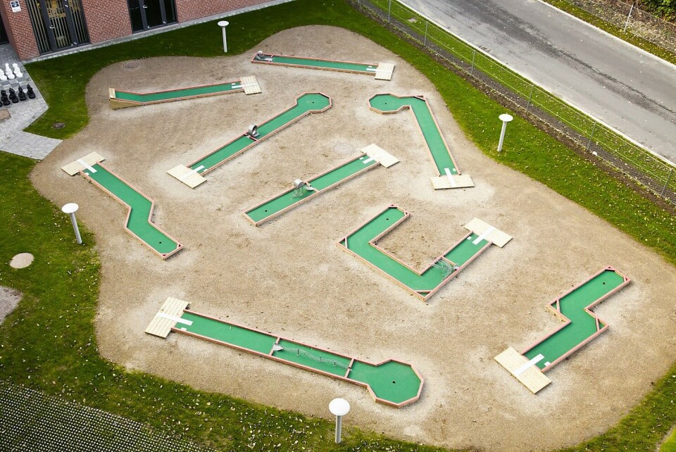 Drøbak GK fikk støtte til minigolfanlegg