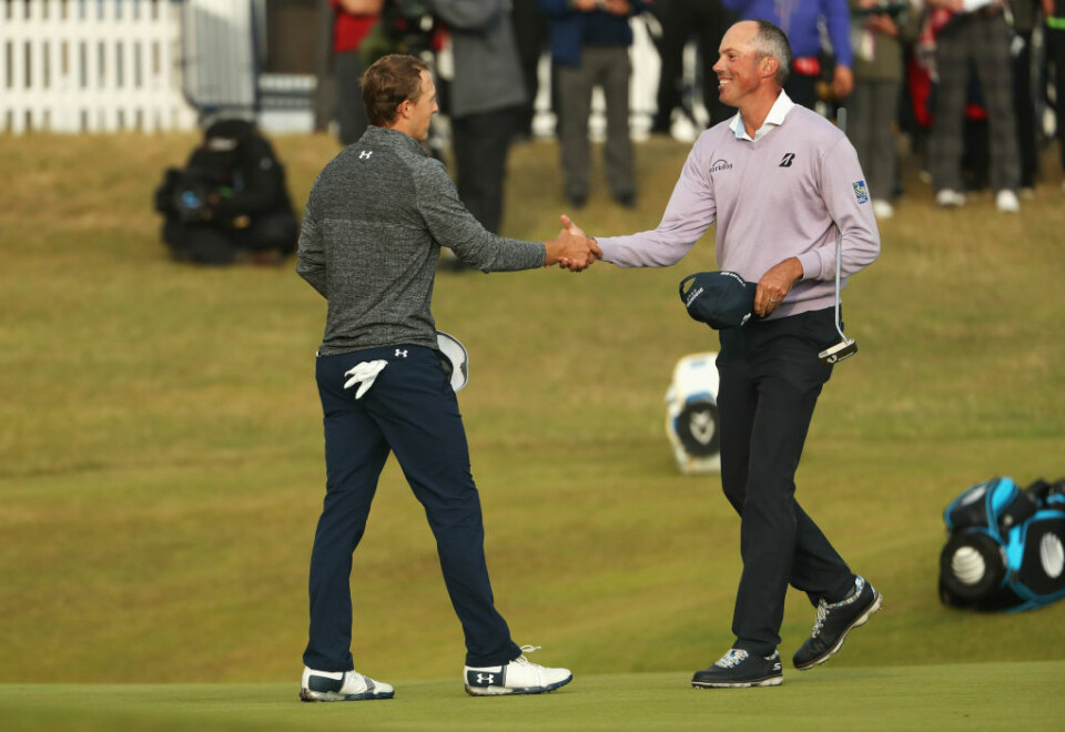Spieth i det umulige hjørnet på historisk The Open-dag