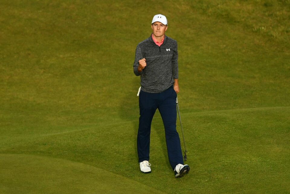 Spieth i det umulige hjørnet på historisk The Open-dag
