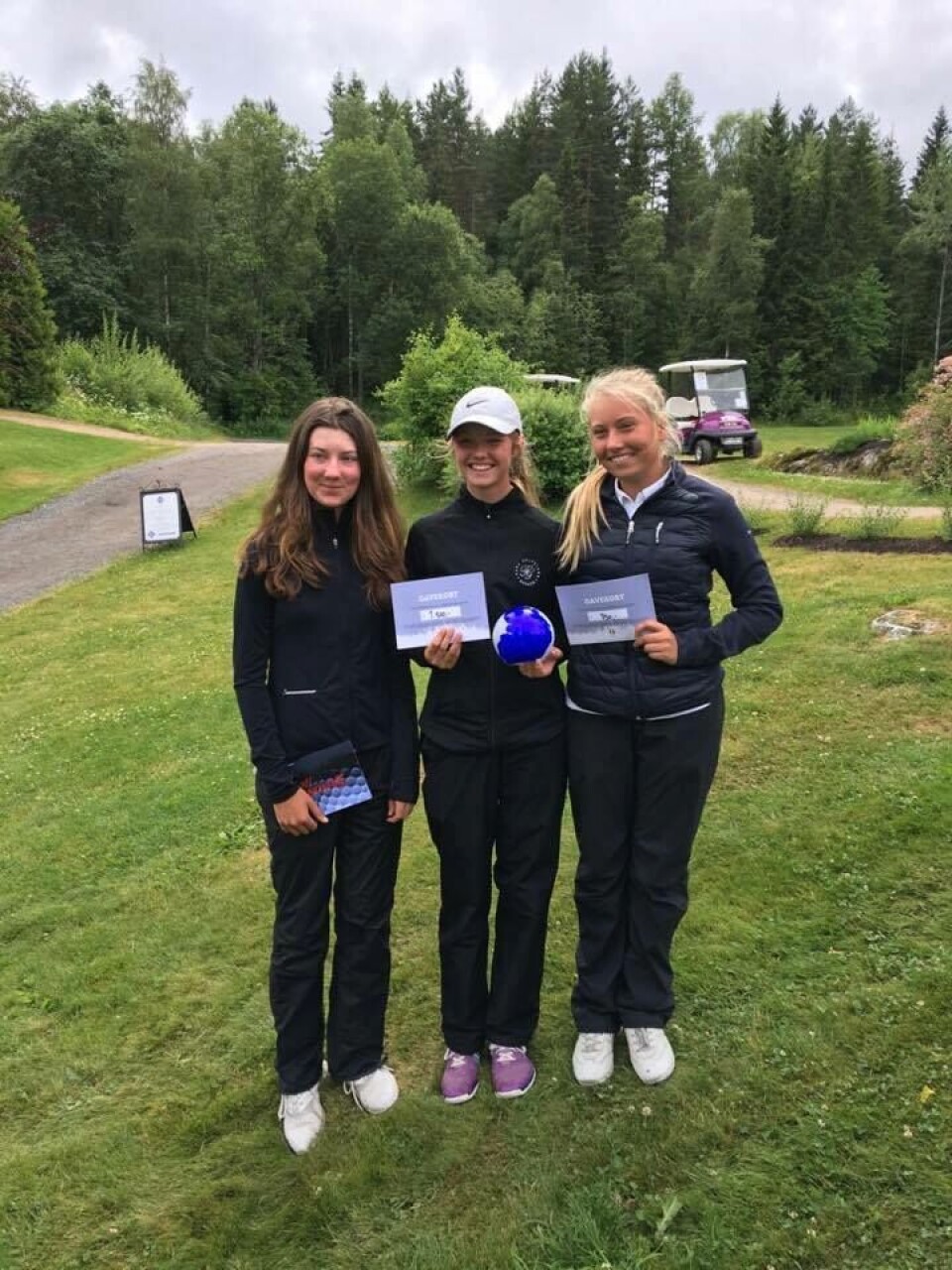 Srixon Tour: Julia, Silje, Tomas og Jakob vant