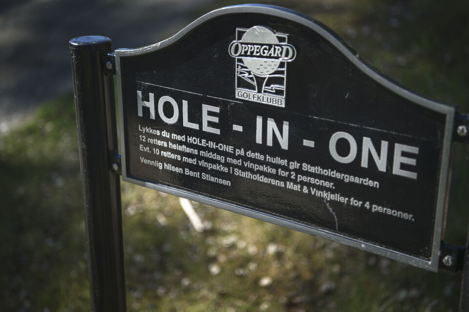 Stjernekokken slo Hole in one - på sitt 'eget' hull!!!
