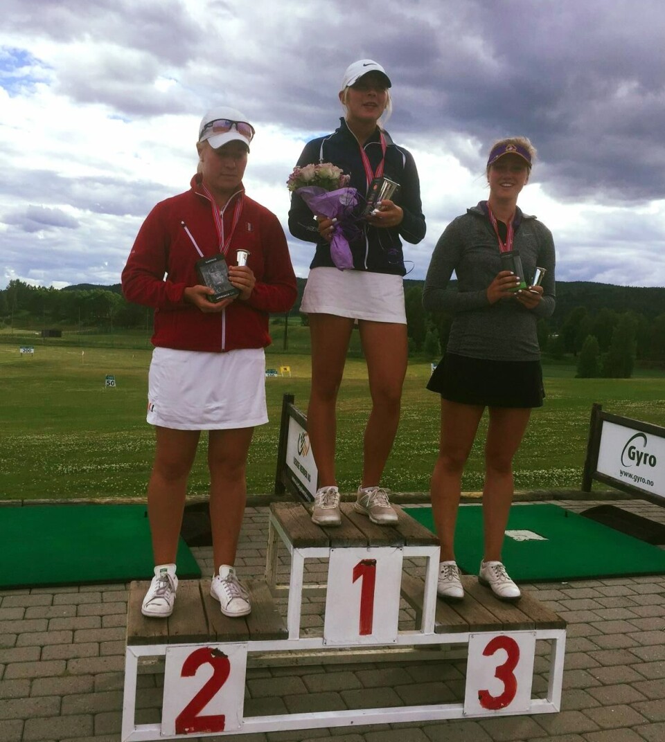 Tina Mazarino er norgesmester i matchplay