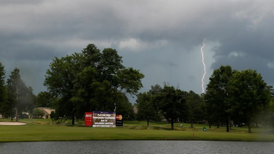Golfer døde av lynnedslag