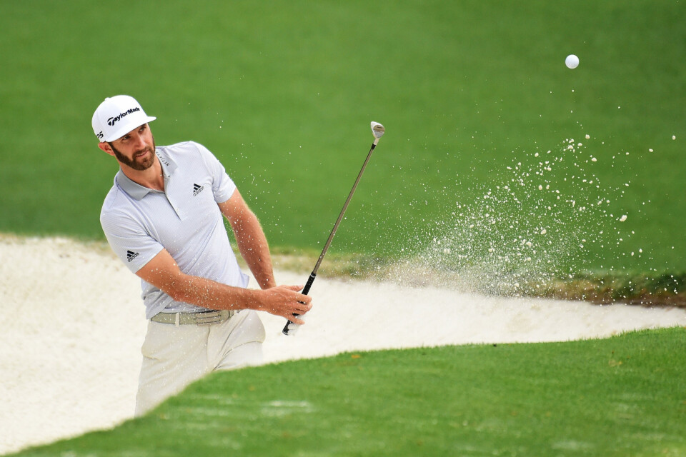 Siste: Dustin Johnson trekker seg fra The Masters