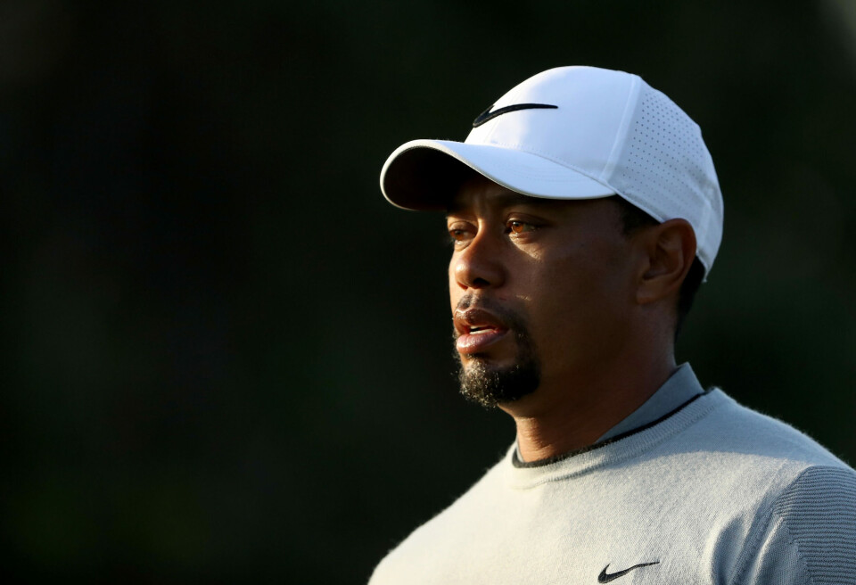 Tiger måtte trekke seg med vond rygg