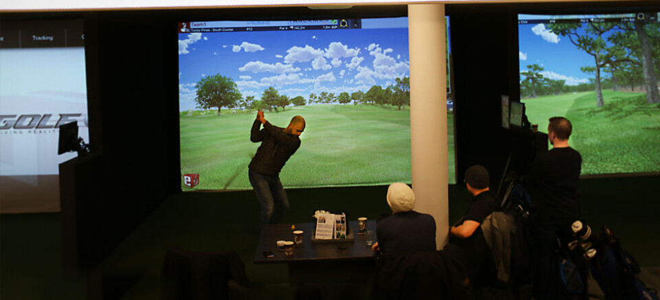 Vil gjøre simulatorgolf til seriøs trening