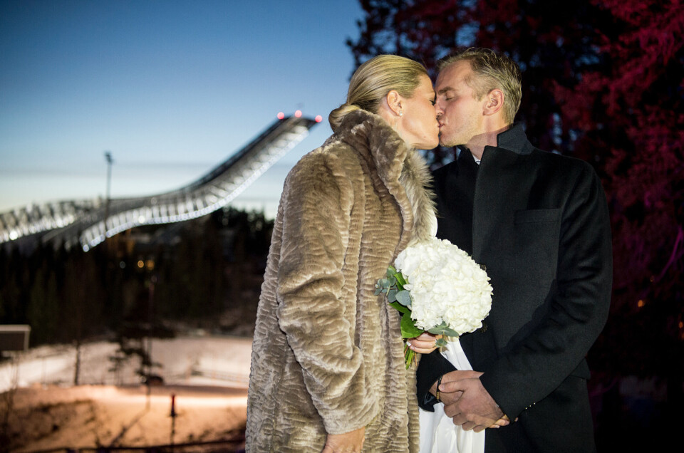 Suzann Pettersen giftet seg i Oslo