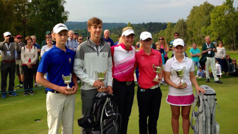 Stolte vinnere i Suzann Junior Challenge