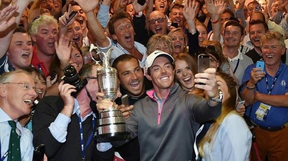 Ryder Cup knebler Twitter