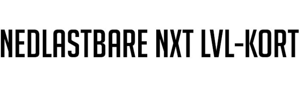 Her kan du laste ned NXT LVL-scorekortene