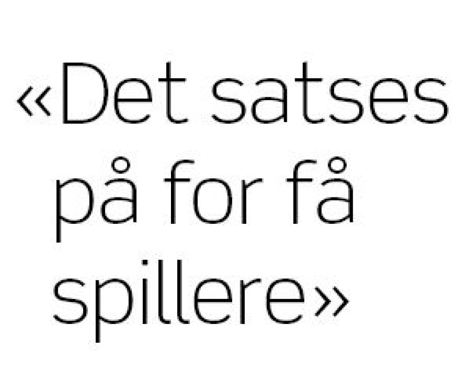 – NM gjenspeiler måten det satses på i golfforbundet