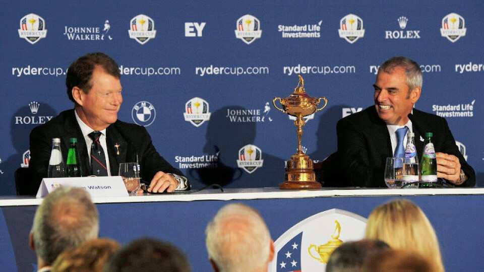 Status for Ryder Cup