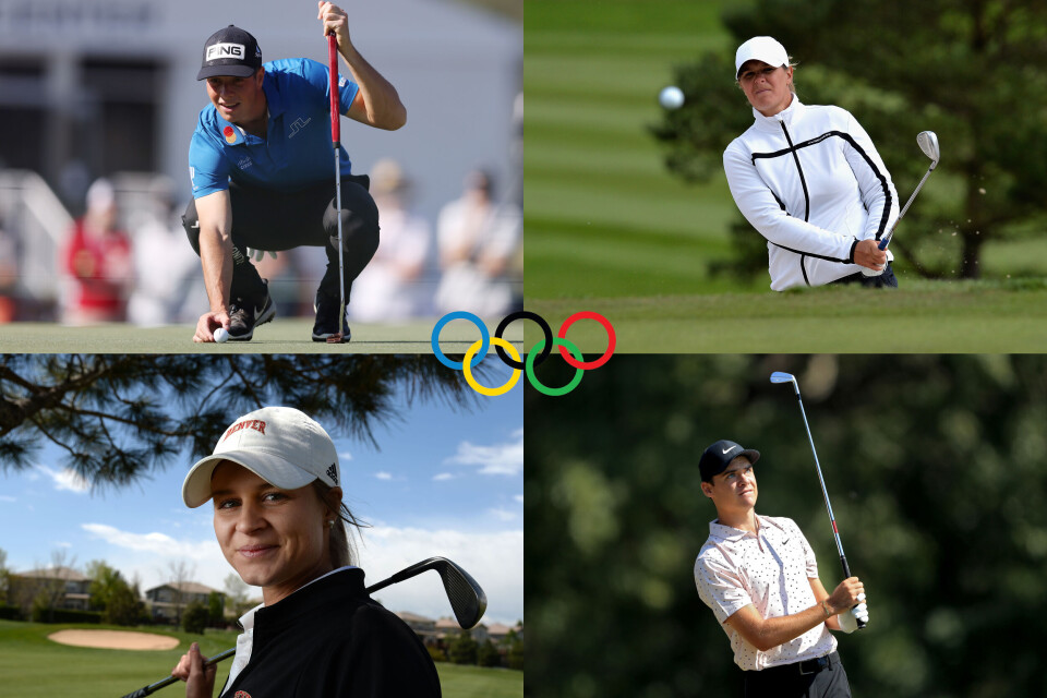 Kan få med fire norske golfere i OL