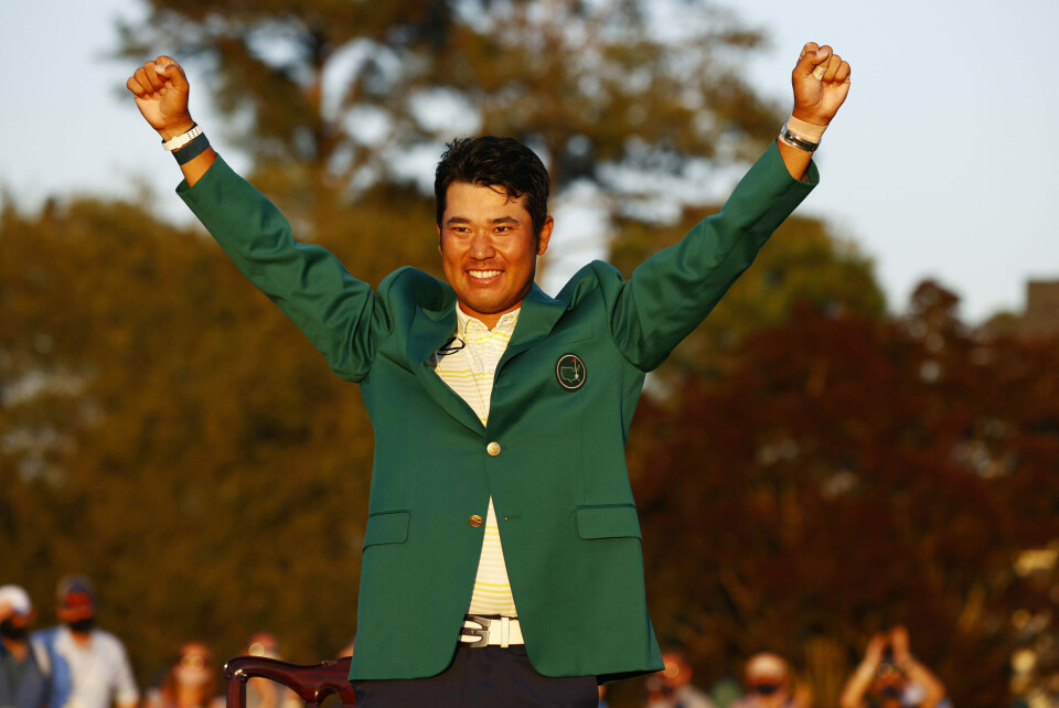 Matsuyama skrev Masters-historie