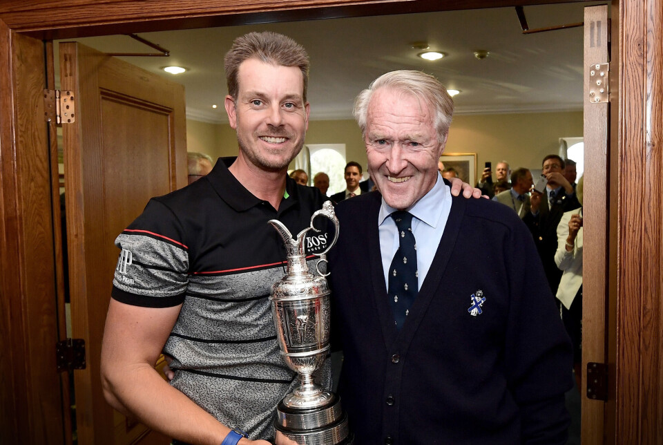 Golf-Sverige hedret legenden med stillhet