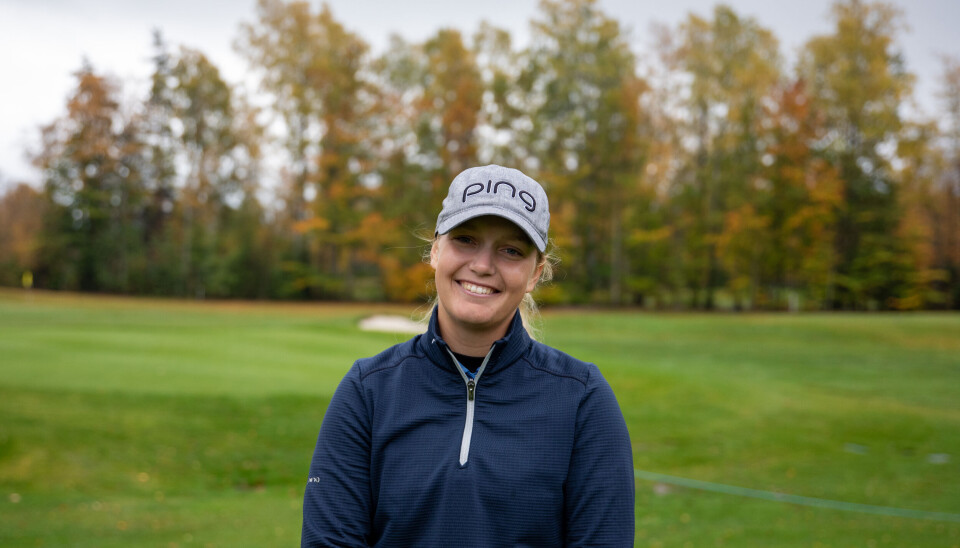 Celine Borge fra Vestfold skal kjempe i toppen av kvinnegolfen den kommende sesongen. Celine Borge fra Vestfold skal kjempe i toppen av kvinnegolfen den kommende sesongen.