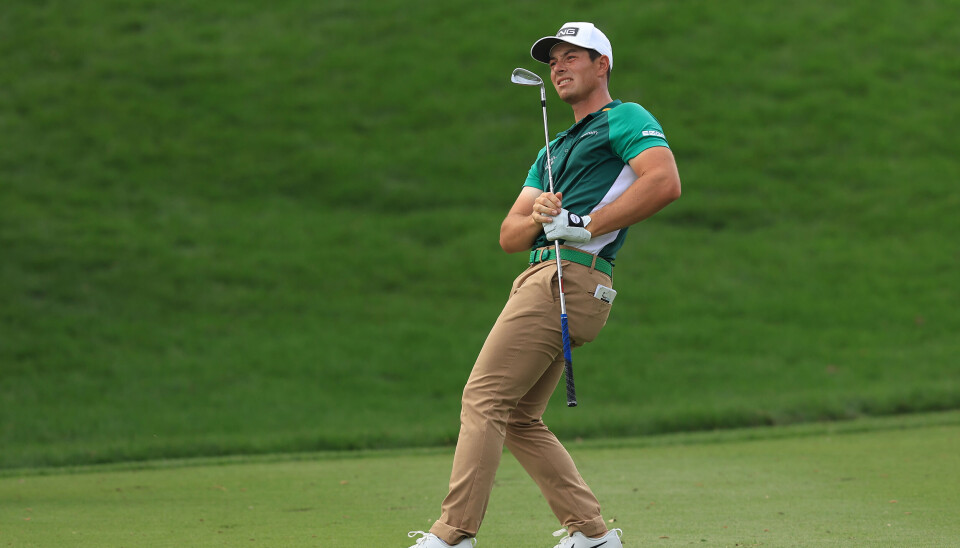 Hovland klatret til toppen av ledertavlen på avslutningsrunden i The Players Championship, men det var akkurat ikke nok til seier.