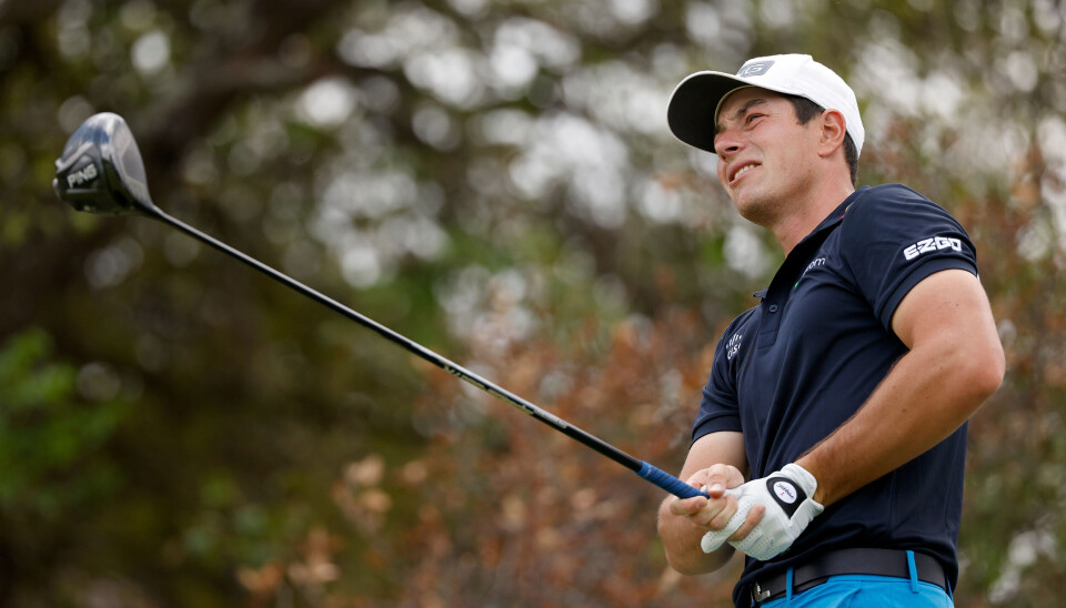 Viktor Hovland i aksjon i Austin torsdag. Det endte med nok et tap, men mye av spillet har likevel vært bra i oppkjøringen til The Masters. Viktor Hovland i aksjon i Austin torsdag. Det endte med nok et tap, men mye av spillet har likevel vært bra i oppkjøringen til The Masters.