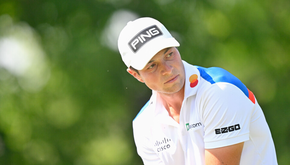 Viktor Hovland ligger på delt 17.-plass etter halvspilt turnering.