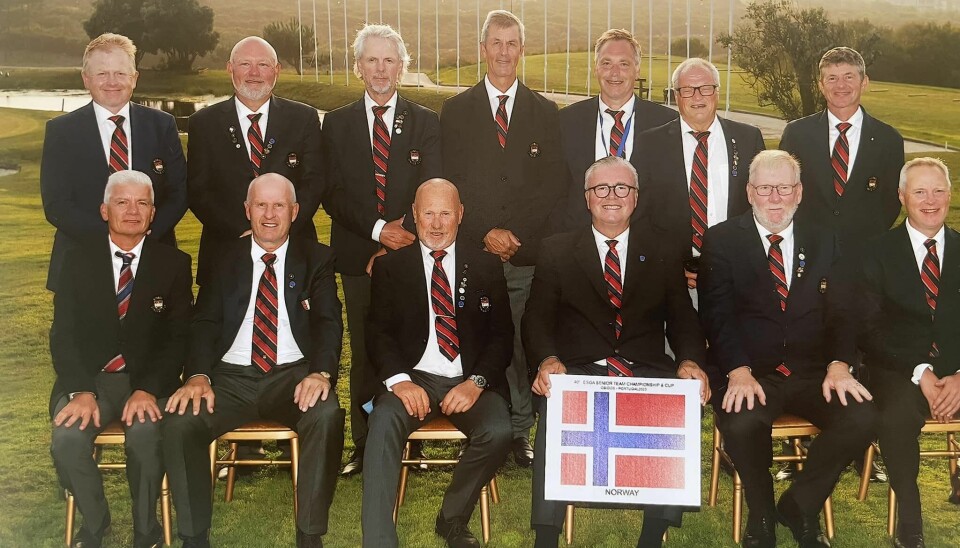 Det norske laget som deltok i Portugal.