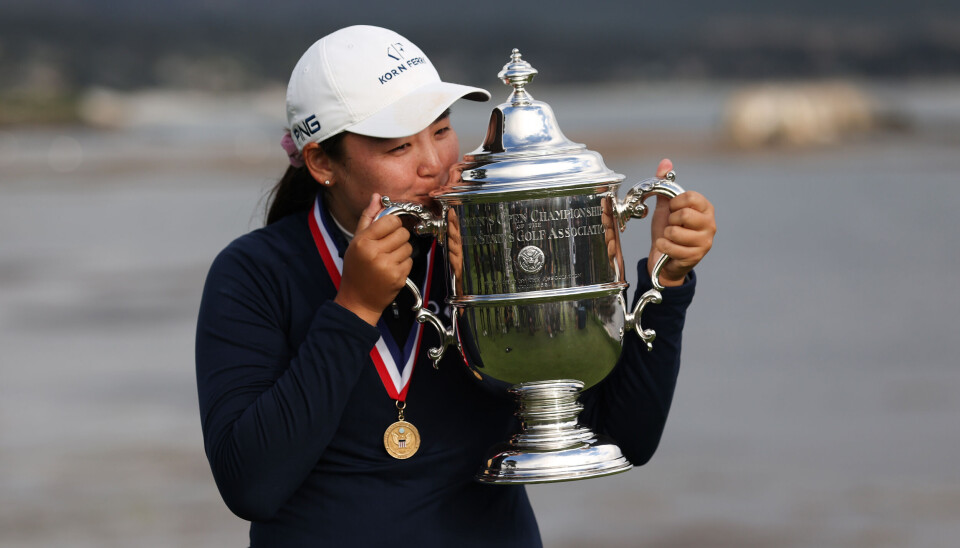 Allisen Corpuz ble historisk da hun vant U.S. Open-troféet på Pebble Beach søndag.