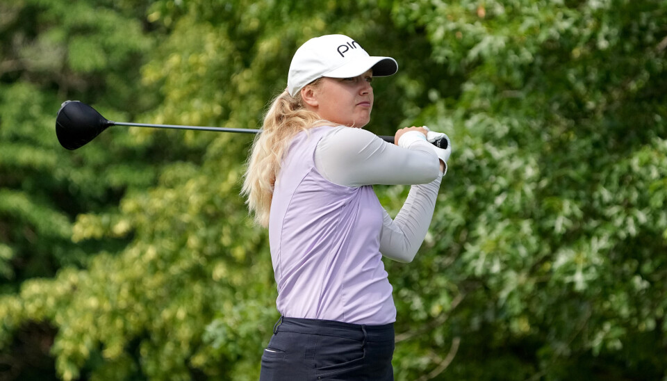Med en åpningsrunde fire under par er Celine Borge på 14. plass etter første spilledag på Highland Meadows GC.