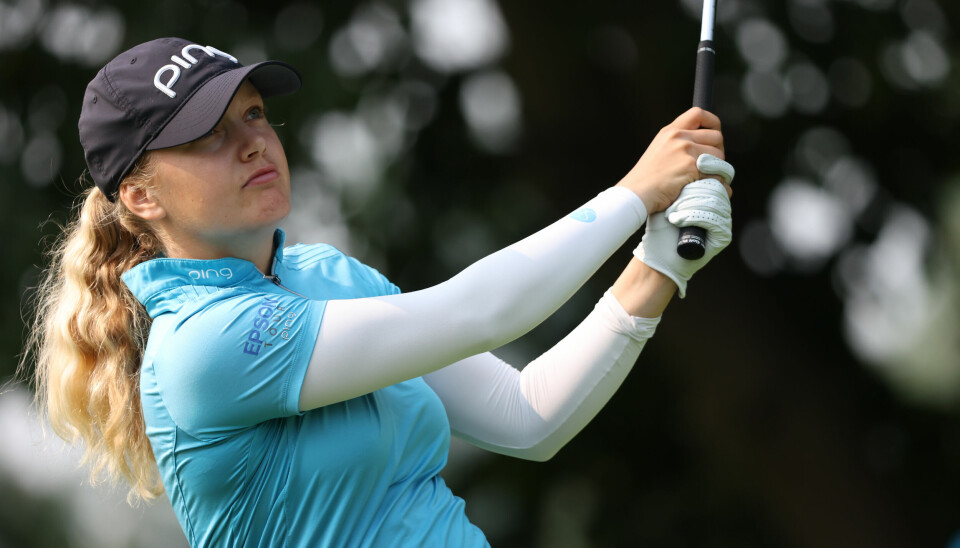 Celine Borge fikk det ikke til å stemme under første runde i ukas LPGA-turnering.