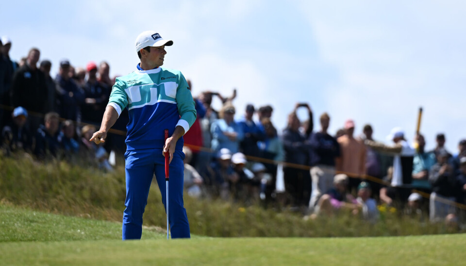 Med en andrerunde på 72 slag (+1) fredag ligger Viktor Hovland på en foreløpig delt 24. plass i årets The Open.