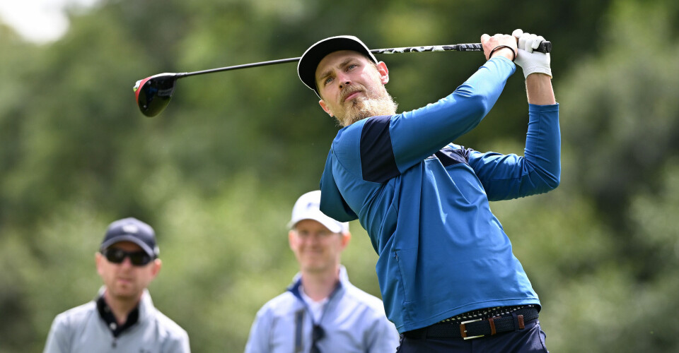 KELLS, IRELAND - JULY 29: Kristoffer Reitan of Norway pictured on the 13th tee during Day Three of the Irish Challenge at Headfort Golf Club on July 29, 2023 in Kells, Ireland. (Photo by Charles McQuillan/Getty Images)