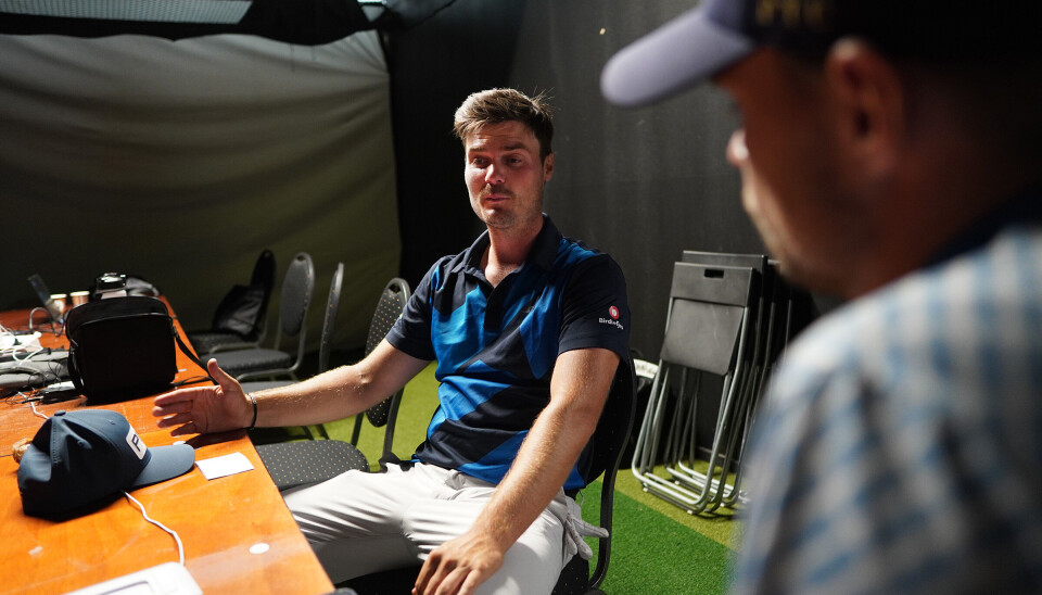 Det var en nedstemt og frustrert DP World Tour-spiller som møtte Norsk Golf etter runden. Det var en nedstemt og frustrert DP World Tour-spiller som møtte Norsk Golf etter runden.