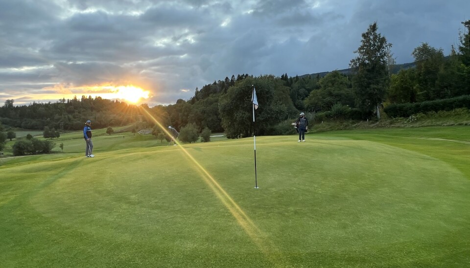 Stjørdal golfklubb bød på særdeles tøffe flaggplasseringer. Stjørdal golfklubb bød på særdeles tøffe flaggplasseringer.