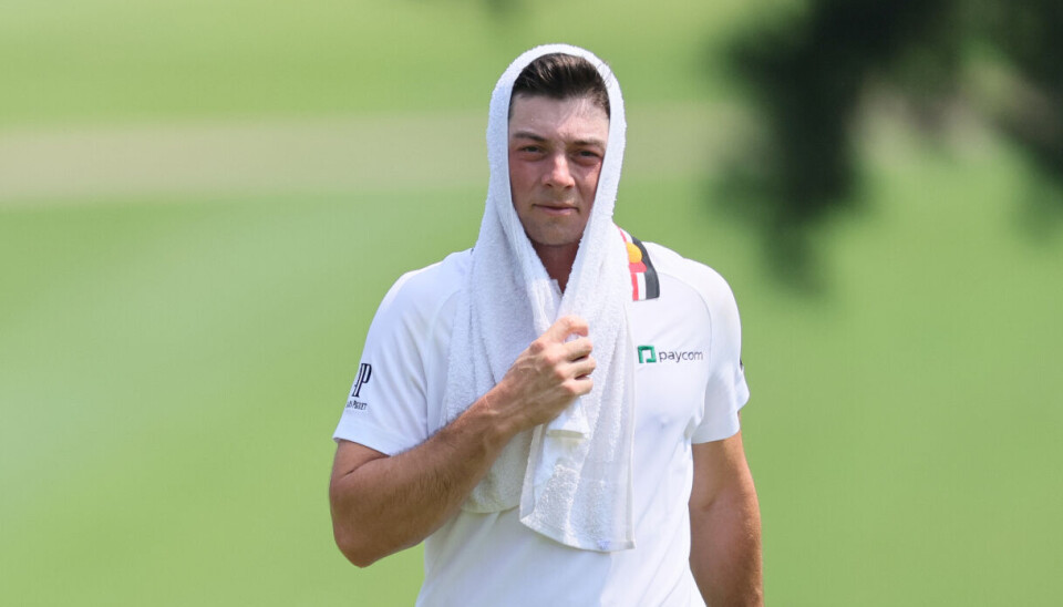Viktor Hovland var særdeles hot på dag to av St. Jude championship.