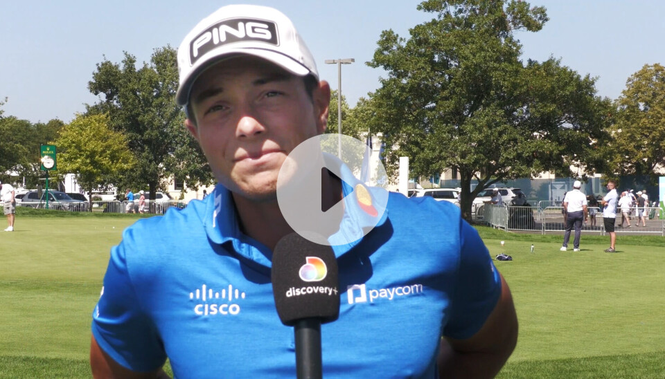 Viktor Hovland spiller torsdag første runde i BMW Championship. Se video lenger ned i artikkelen. Viktor Hovland spiller torsdag første runde i BMW Championship. Se video lenger ned i artikkelen.