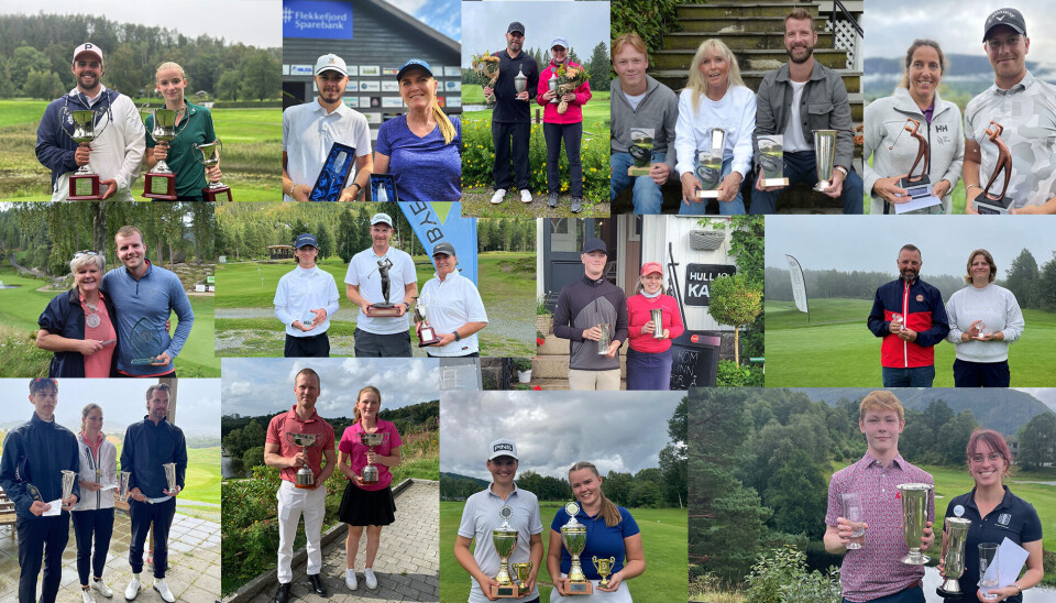 Ser du noen du kjenner? Disse er blant de mange nye klubbmesterne rundt om i Golf-Norge! Ser du noen du kjenner? Disse er blant de mange nye klubbmesterne rundt om i Golf-Norge!