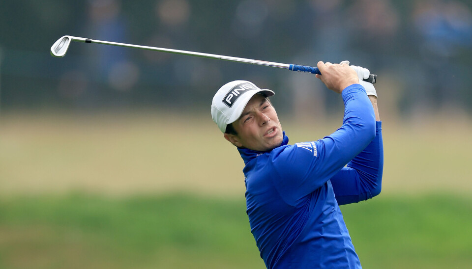 LITE STEMTE: Viktor Hovland har slitt under Hero World Challenge.