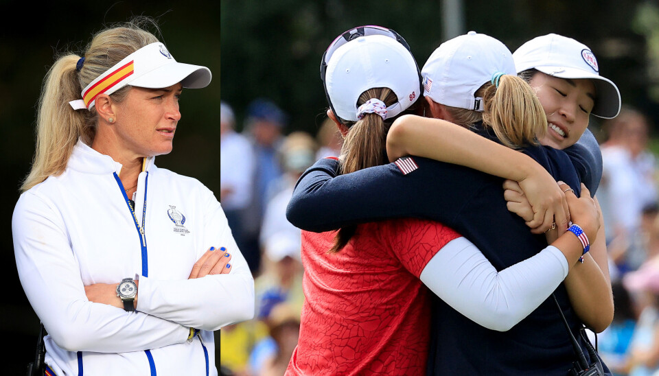 Europa-kaptein Suzann Pettersen fikk på langt nær den starten hun håpet på fredag. USA vant alle formiddagsmatchene og tok ledelsen 4-0. Europa-kaptein Suzann Pettersen fikk på langt nær den starten hun håpet på fredag. USA vant alle formiddagsmatchene og tok ledelsen 4-0.