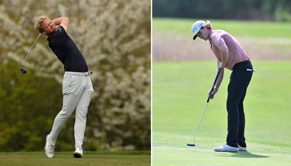 Begge to norske spillerne er bare én Nordic Golf League-seier unna å sikre seg tour-kort på neste års Challenge Tour. De har muligheten til å ta den allerede nå. Begge to norske spillerne er bare én Nordic Golf League-seier unna å sikre seg tour-kort på neste års Challenge Tour. De har muligheten til å ta den allerede nå.