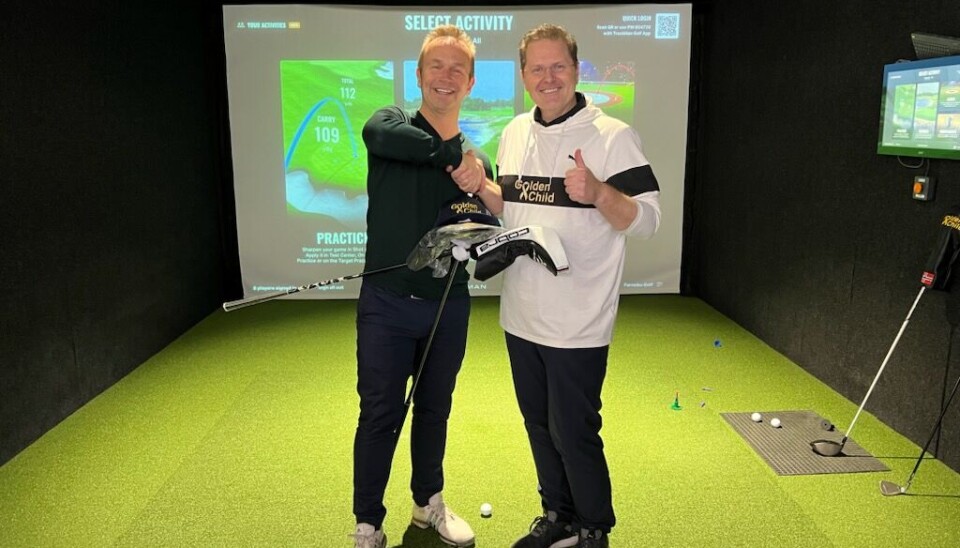 Det måtte 1932 slag til, men fredag kveld fikk GoldenChild-gjengen sin første hole-in-one på Fornebu Golf signert Bjørn Leren.